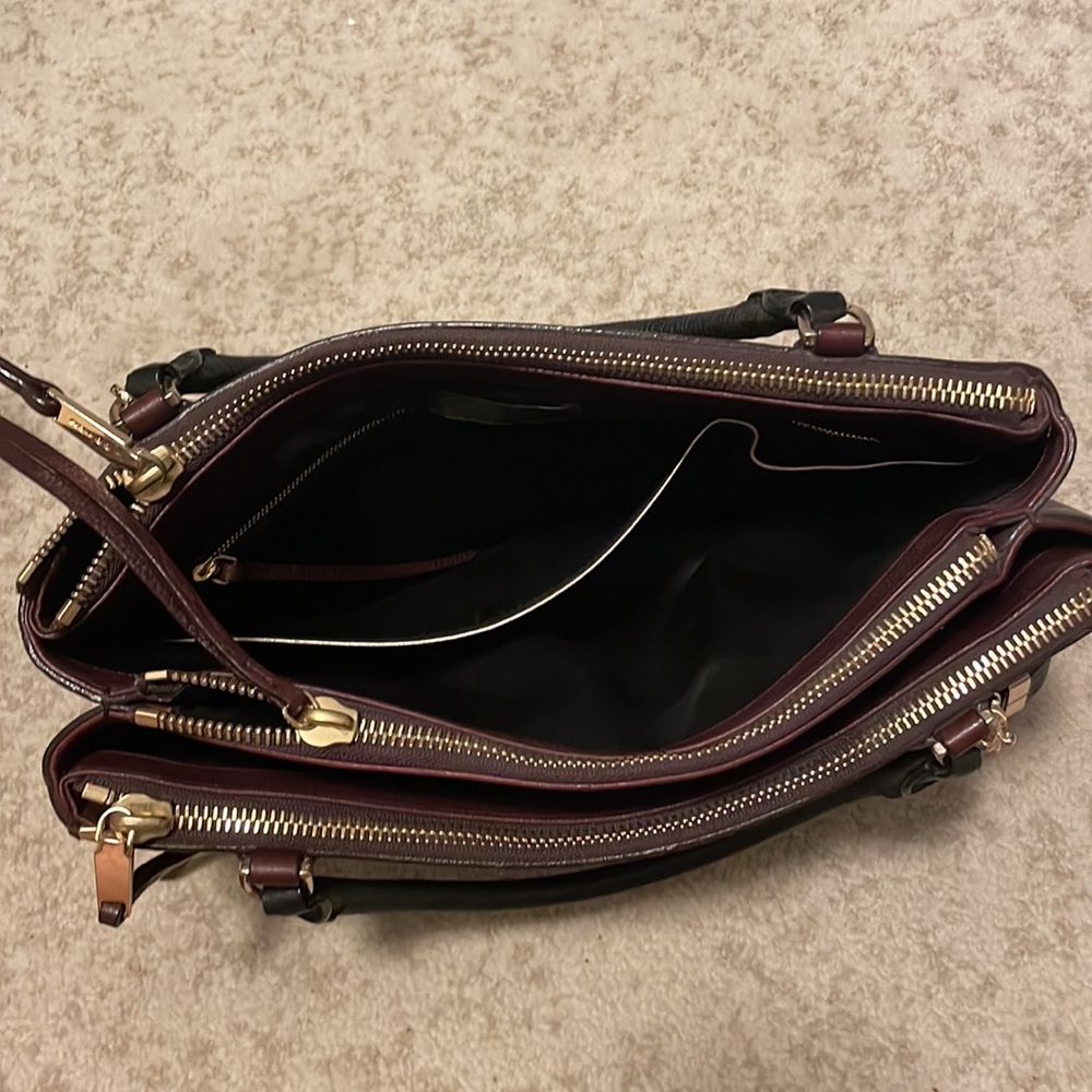 Coach burgundy Borough Bag - Picture 6 of 9
